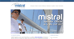 Desktop Screenshot of mistral-informatique.com